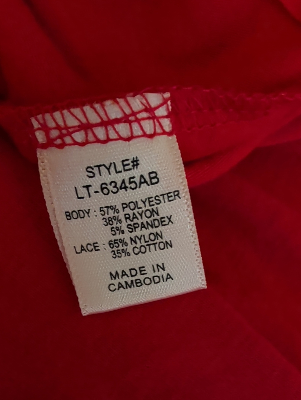 Zenana Red Spaghetti Straps Boho  Mini Dress - Women Size L - Picture 11 of 11